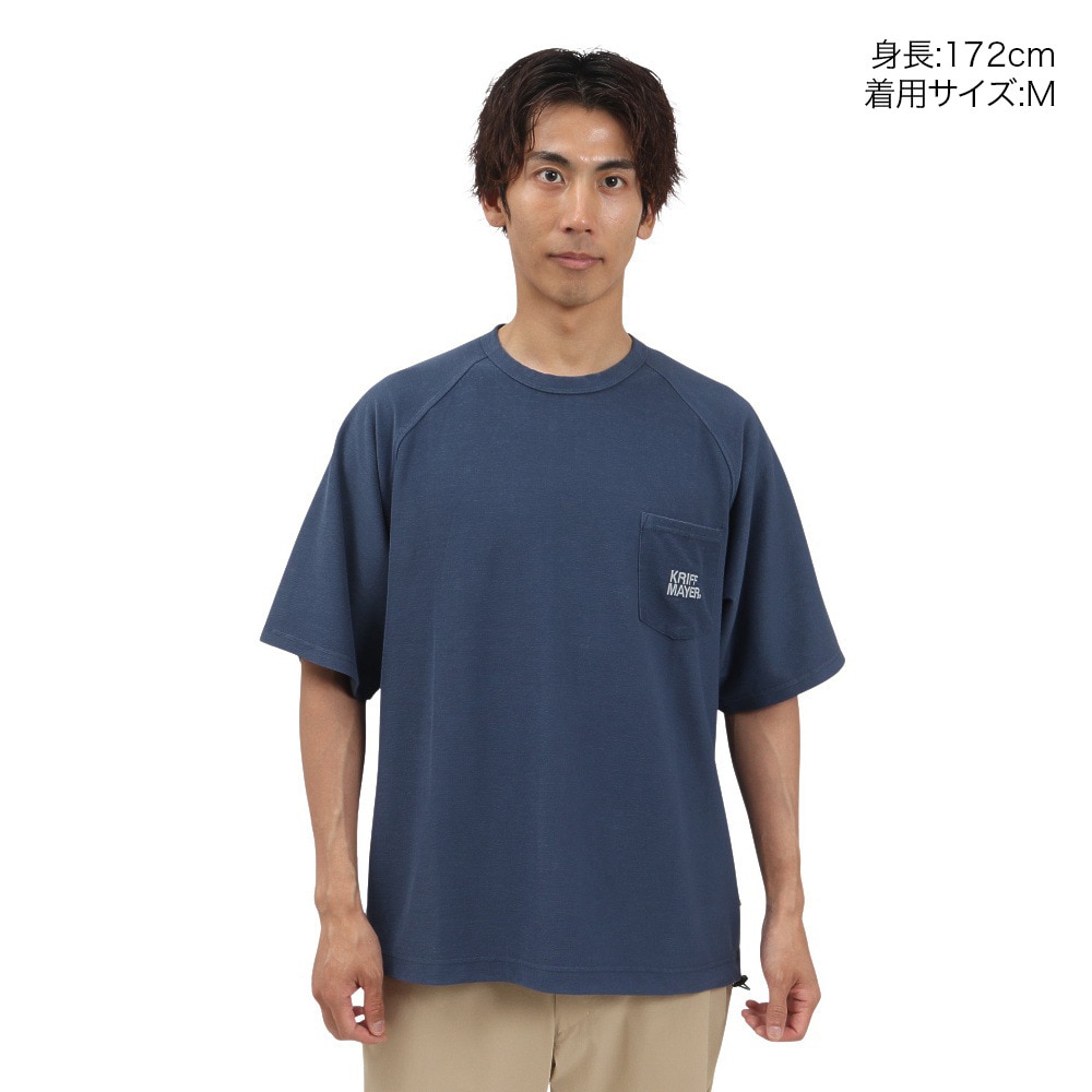 クリフメイヤー（KRIFF MAYER）（メンズ）カキGO! Tシャツ ラグラン 2457811 79 NAVY