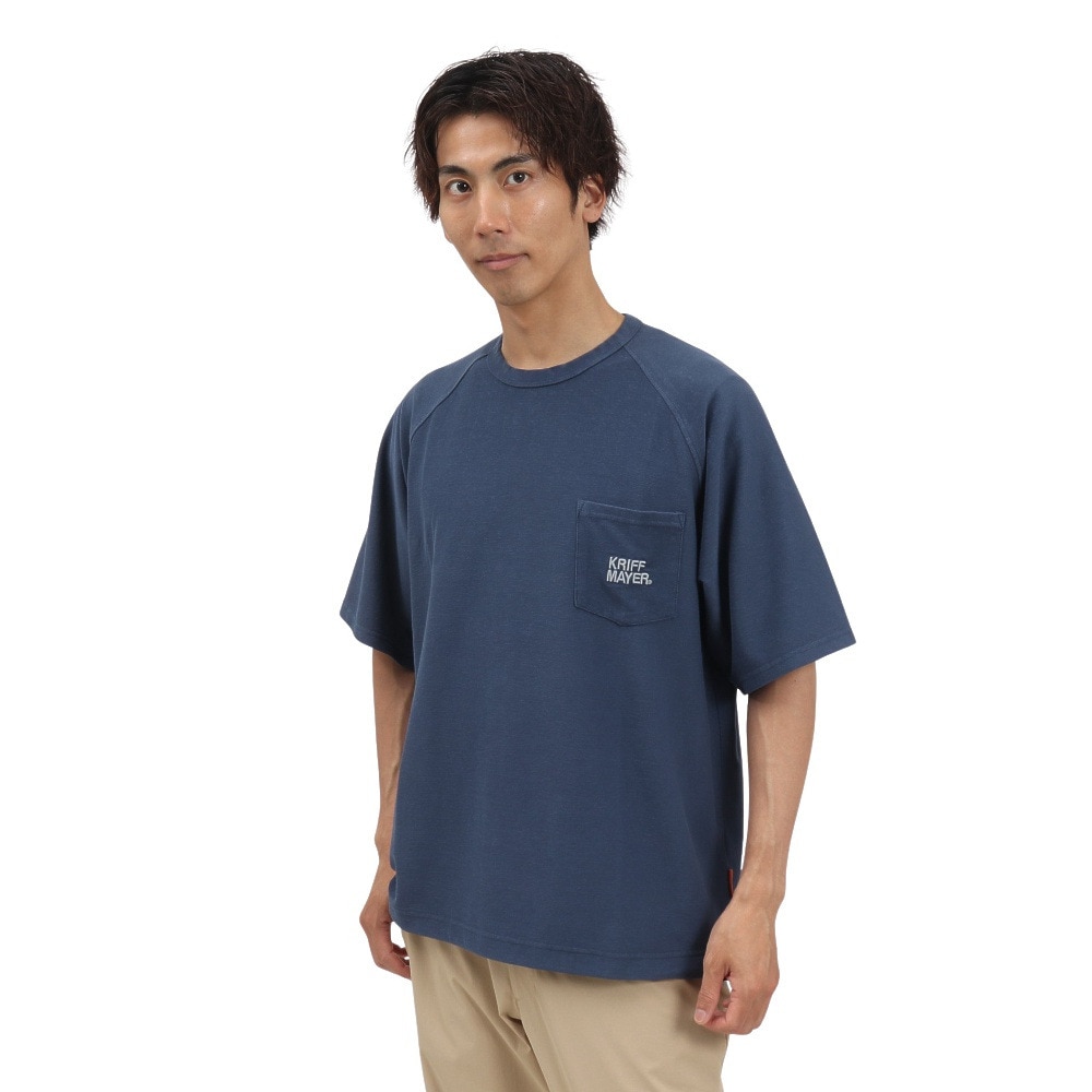 クリフメイヤー（KRIFF MAYER）（メンズ）カキGO! Tシャツ ラグラン 2457811 79 NAVY