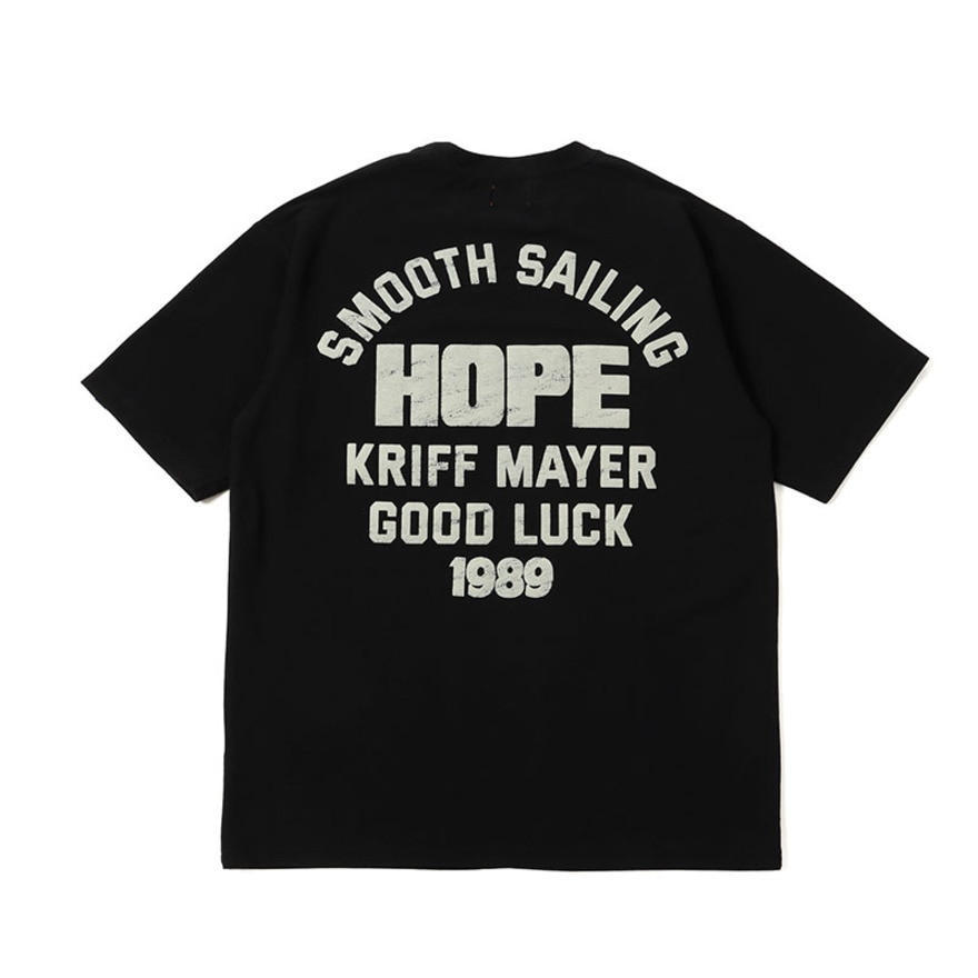 クリフメイヤー（KRIFF MAYER）（メンズ）カキGO! Tシャツ HOPE 2457812 19 BLACK