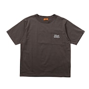 (メンズ)超速乾アクティブ プリント Tシャツ 2457814 17 CHARCOAL
