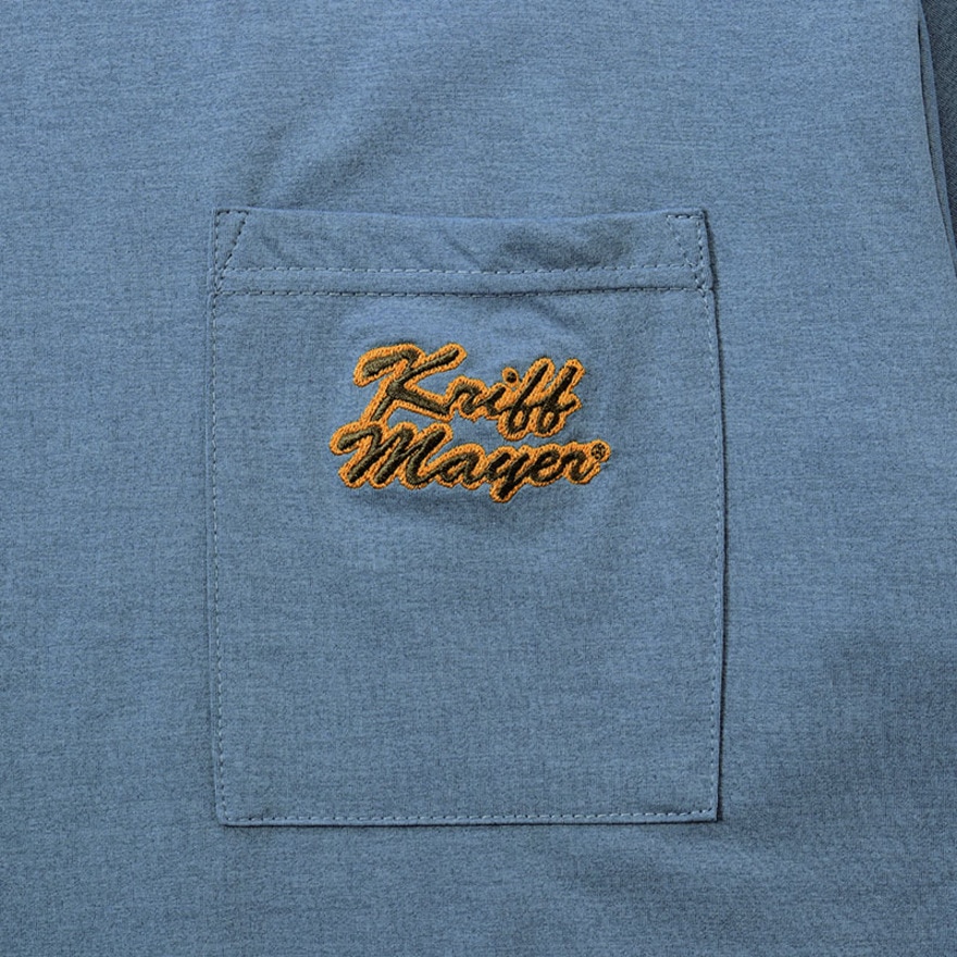 クリフメイヤー（KRIFF MAYER）（メンズ）超速乾アクティブ プリント Tシャツ 2457814 74 BLUE