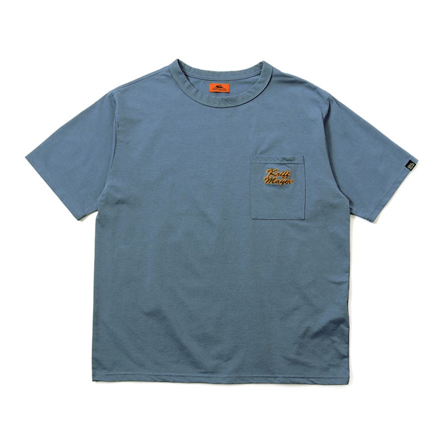 クリフメイヤー（KRIFF MAYER）（メンズ）超速乾アクティブ プリント Tシャツ 2457814 74 BLUE
