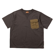 (メンズ)超速乾アクティブ ポケ Tシャツ 2457815 17 CHARCOAL