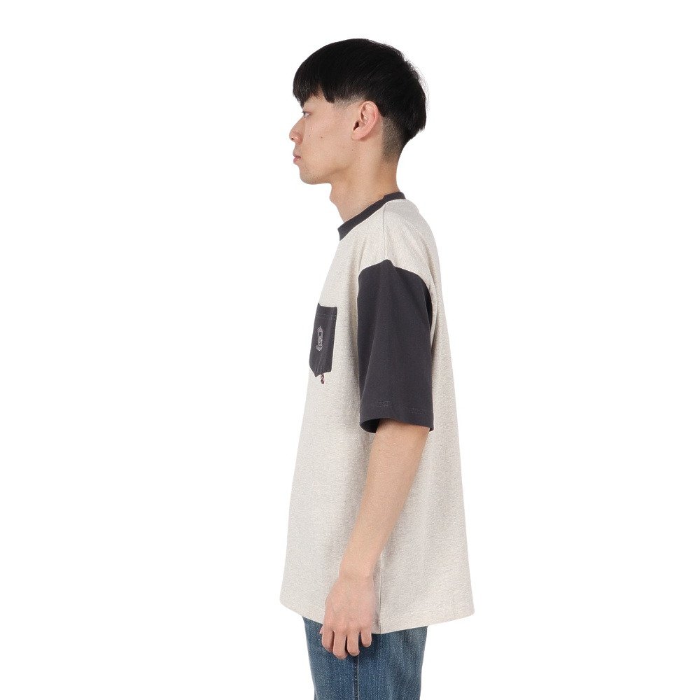コールマン（Coleman）（メンズ）ポケット半袖Tシャツ X5534A GRY