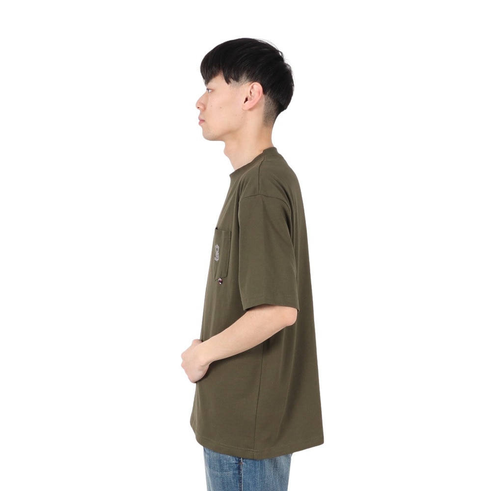 コールマン（Coleman）（メンズ）ポケット半袖Tシャツ X5534A KHA