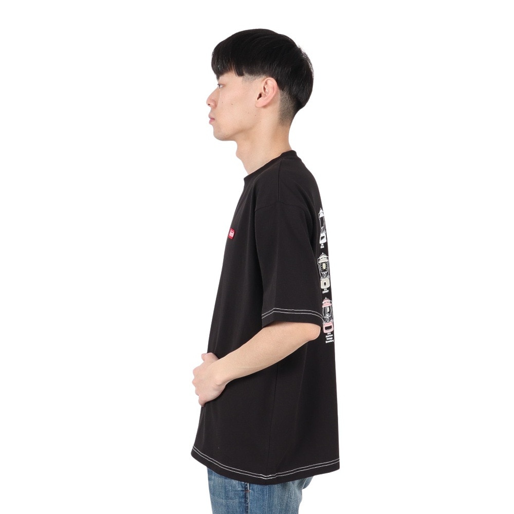 コールマン（Coleman）（メンズ）ランタン半袖Tシャツ X5537A BLK