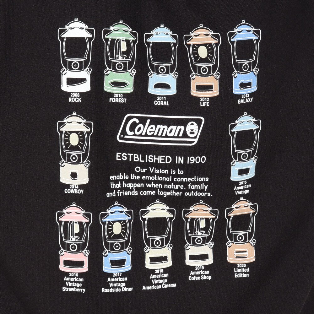 コールマン（Coleman）（メンズ）ランタン半袖Tシャツ X5537A BLK
