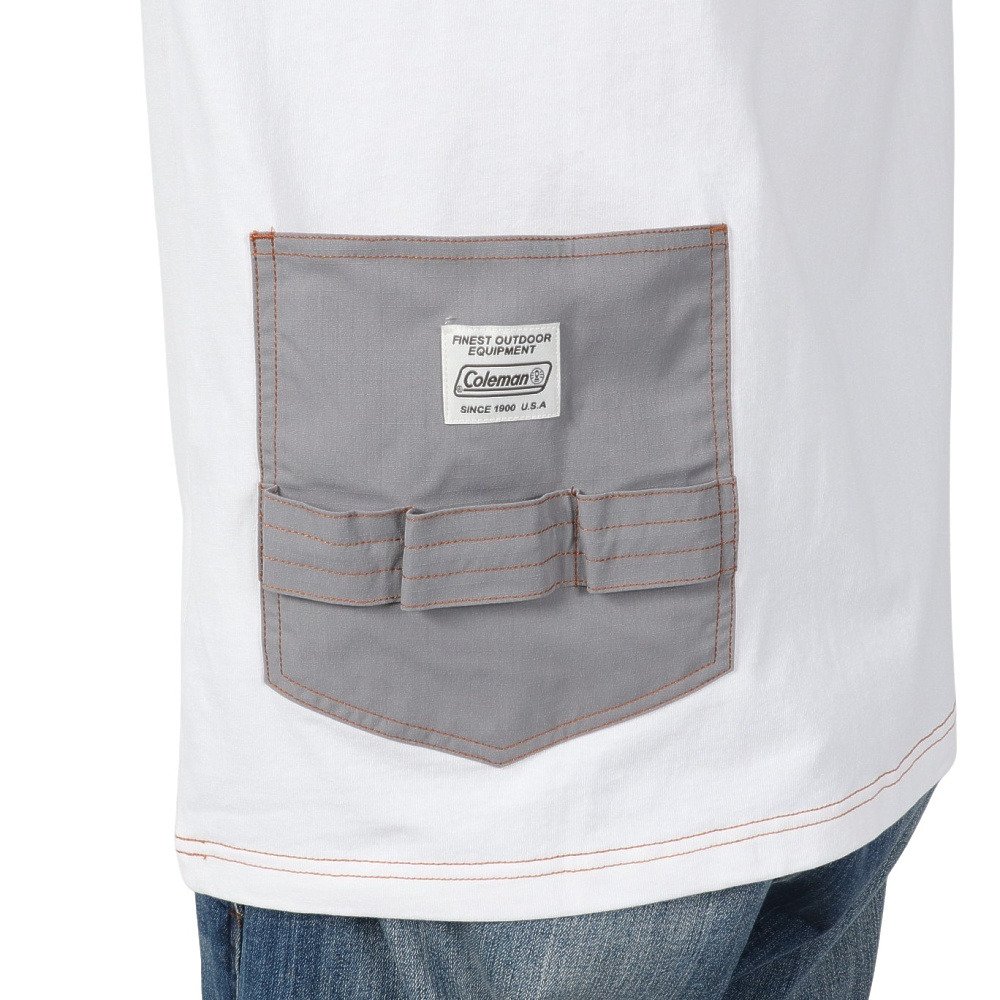 コールマン（Coleman）（メンズ）ペインターTシャツ X5538A WHT
