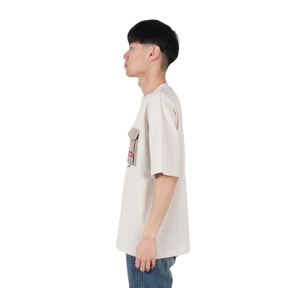 コールマン（Coleman）（メンズ）スクエア 半袖Tシャツ X553BA GRY