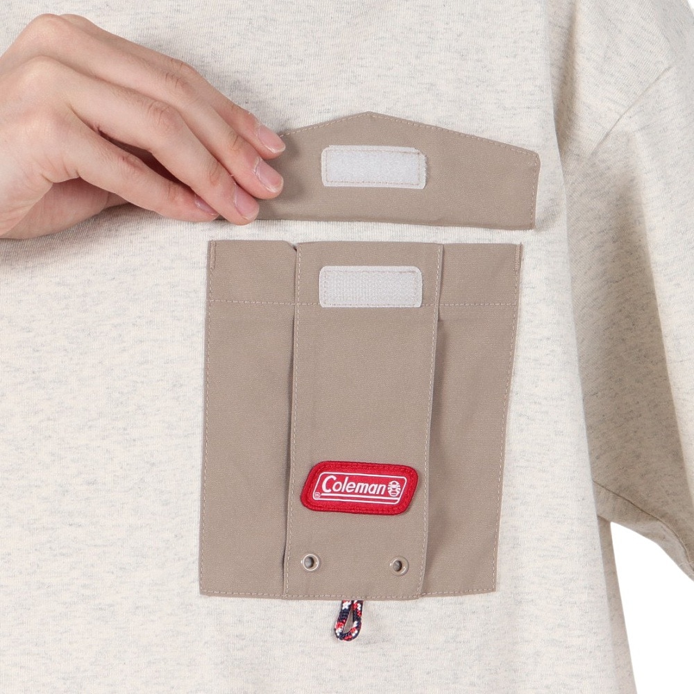 コールマン（Coleman）（メンズ）スクエア 半袖Tシャツ X553BA GRY