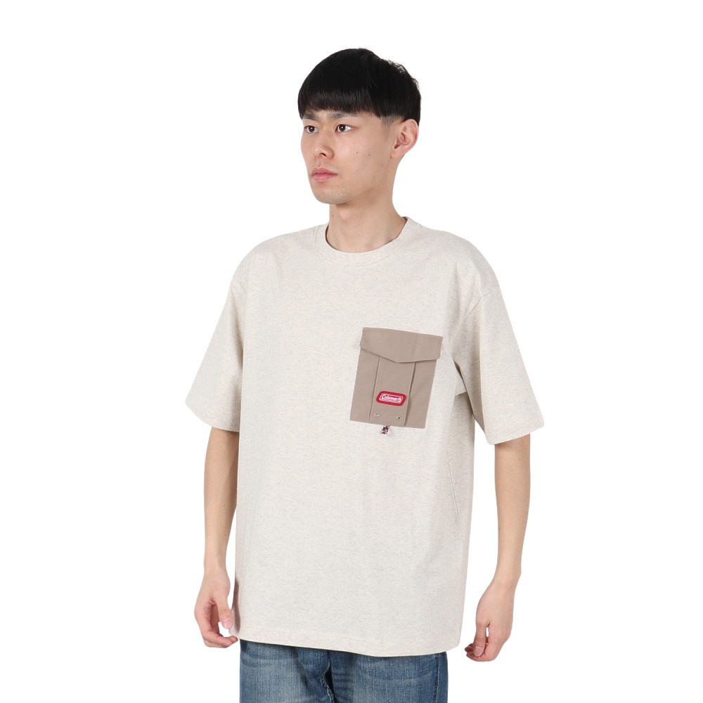 コールマン（Coleman）（メンズ）スクエア 半袖Tシャツ X553BA GRY