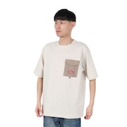 (メンズ)スクエア 半袖Tシャツ X553BA GRY