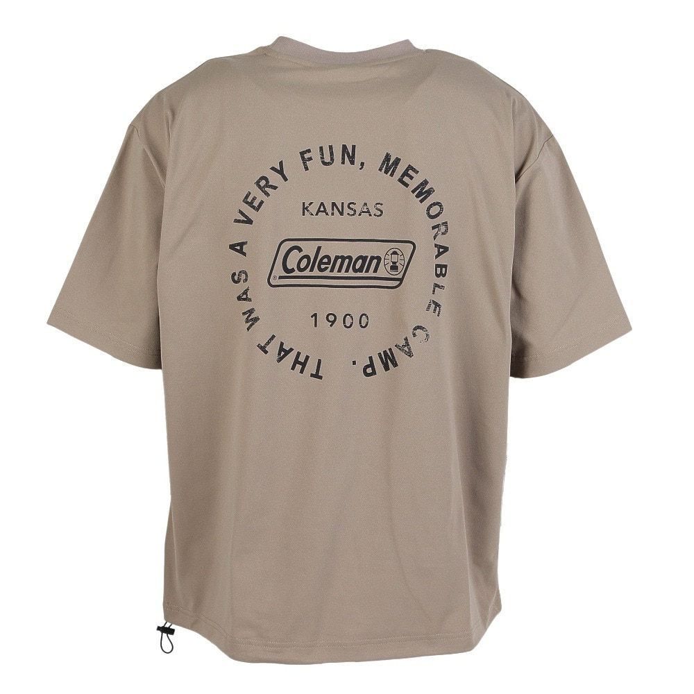 コールマン（Coleman）（メンズ）サークル半袖Tシャツ X553DA BEG