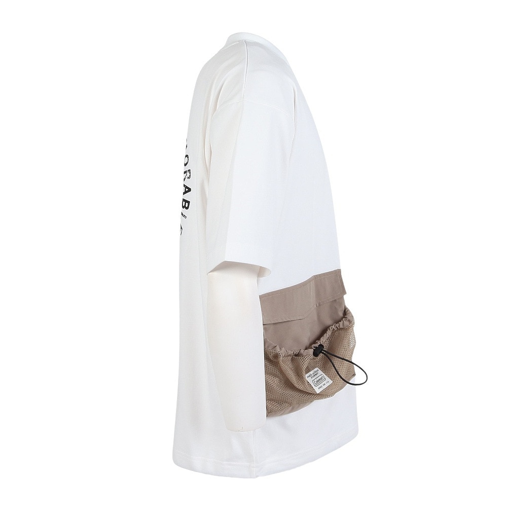 コールマン（Coleman）（メンズ）サークル半袖Tシャツ X553DA WHT