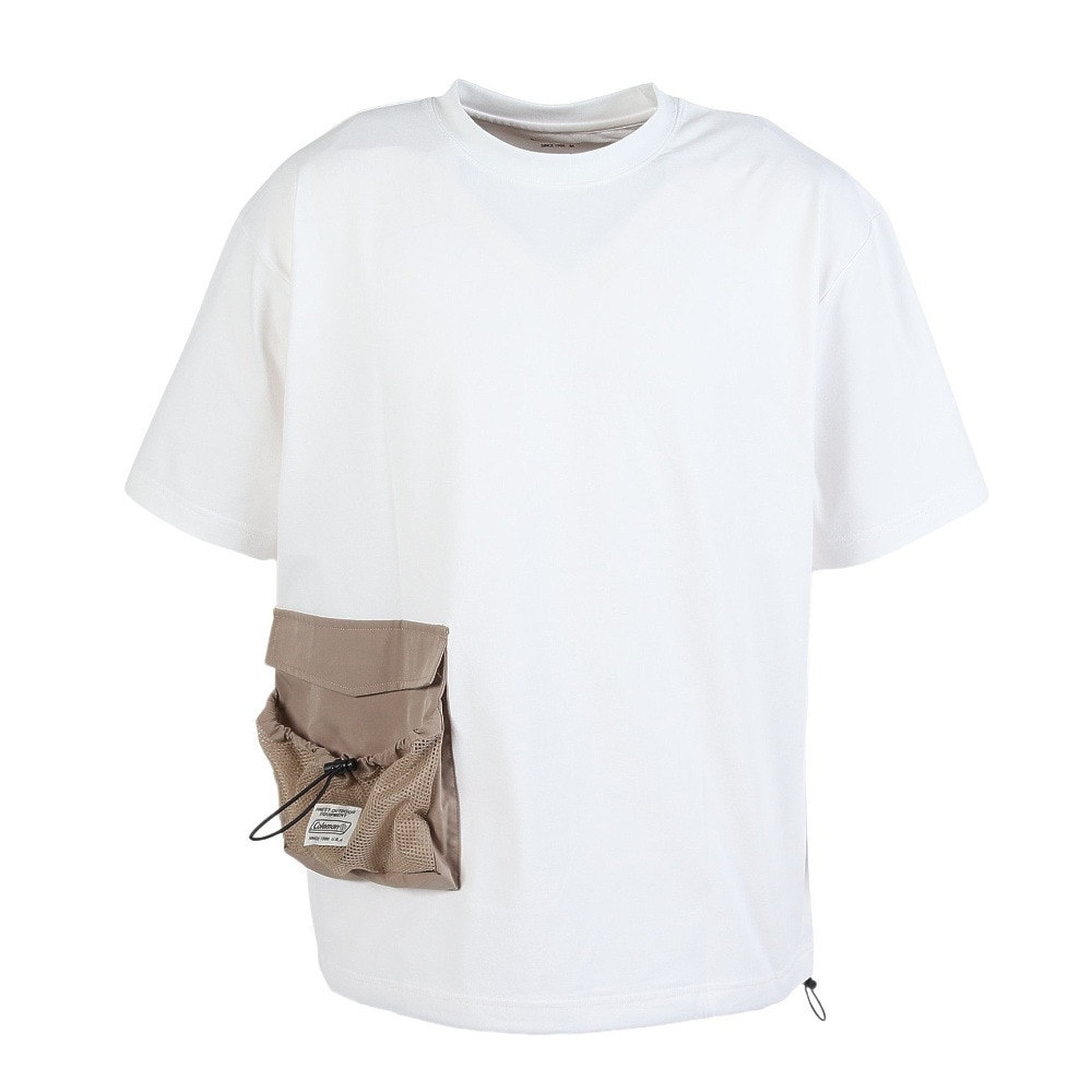 コールマン（Coleman）（メンズ）サークル半袖Tシャツ X553DA WHT