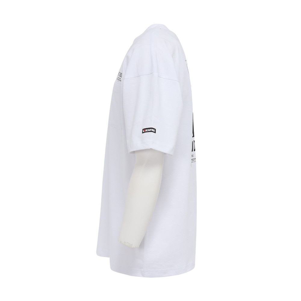 ボンファイア（Bonfire）（メンズ）Sunrise 半袖Tシャツ 50BNF5SCD2373 WHT