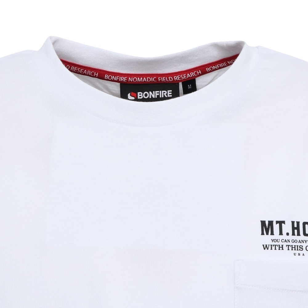 ボンファイア（Bonfire）（メンズ）Sunrise 半袖Tシャツ 50BNF5SCD2373 WHT