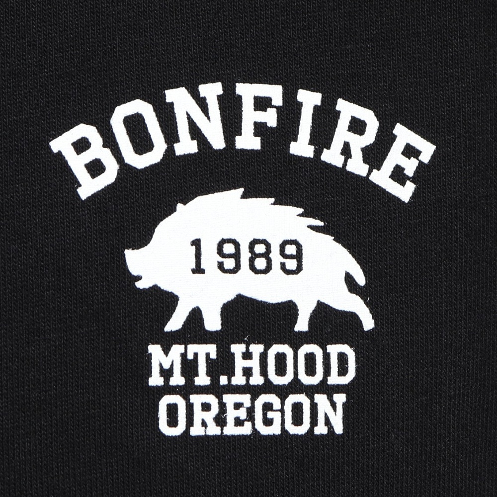 ボンファイア（Bonfire）（メンズ）Wild boar 半袖Tシャツ 50BNF5SCD2374 BLK