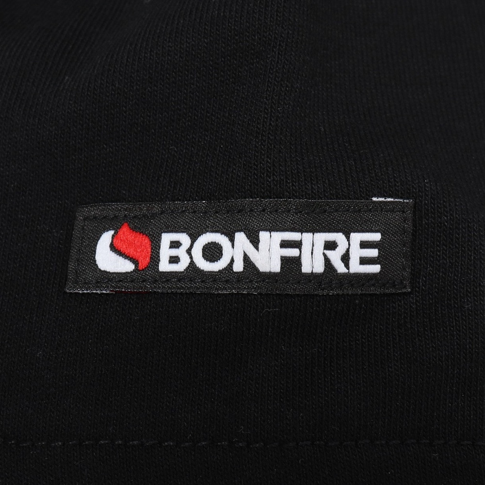ボンファイア（Bonfire）（メンズ）Wild boar 半袖Tシャツ 50BNF5SCD2374 BLK