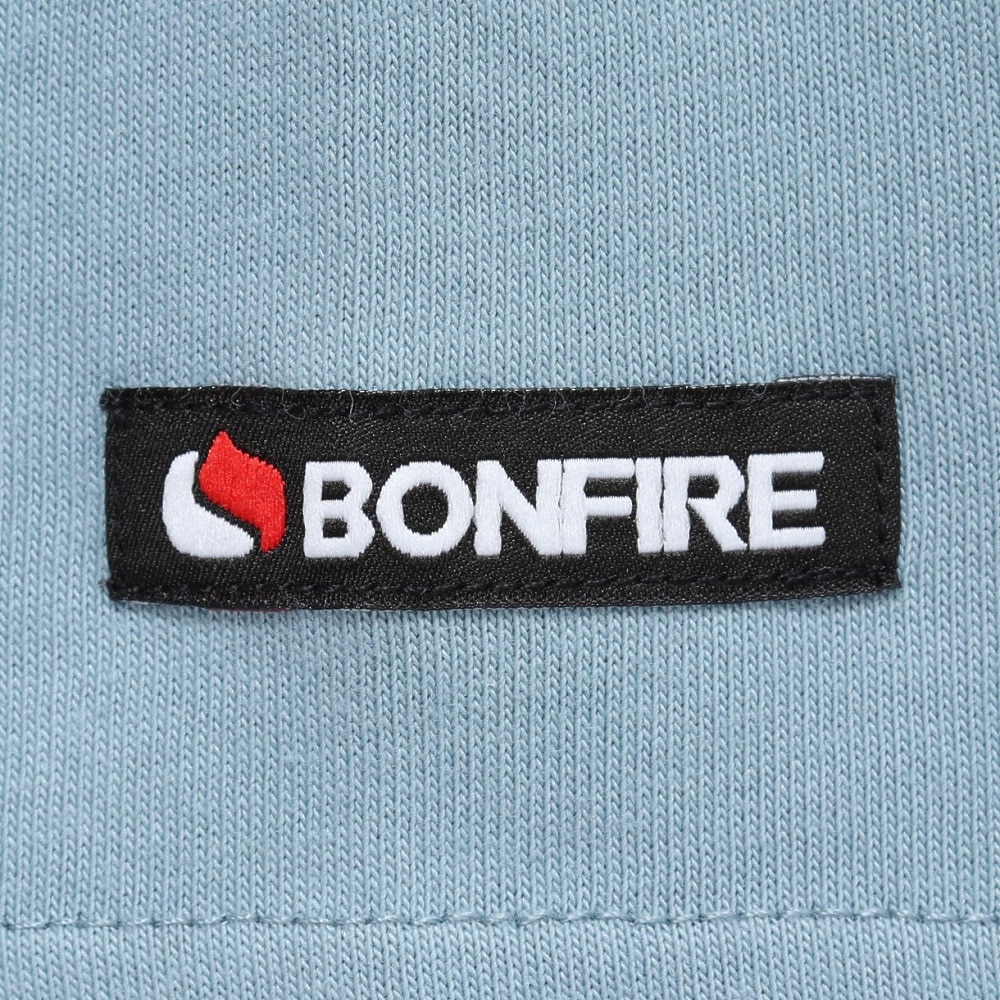 ボンファイア（Bonfire）（メンズ）Wild boar 半袖Tシャツ 50BNF5SCD2374 LBLU