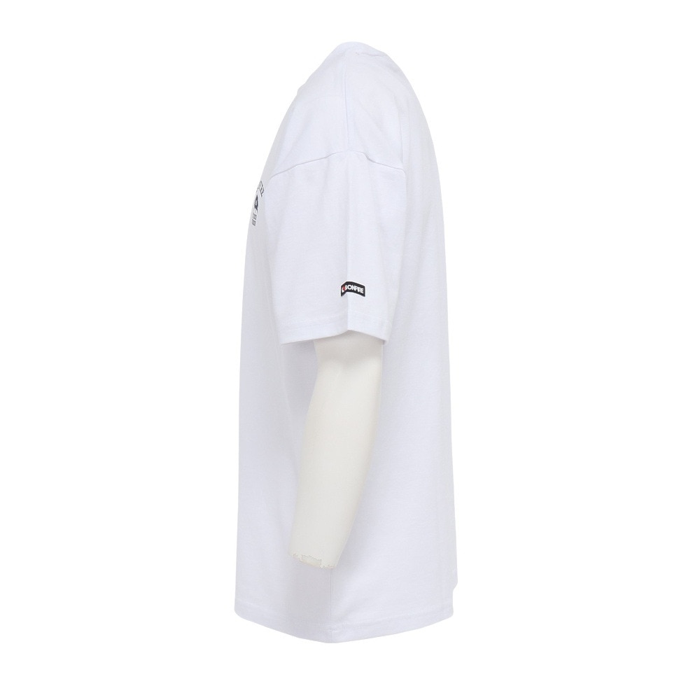 ボンファイア（Bonfire）（メンズ）Wild boar 半袖Tシャツ 50BNF5SCD2374 WHT
