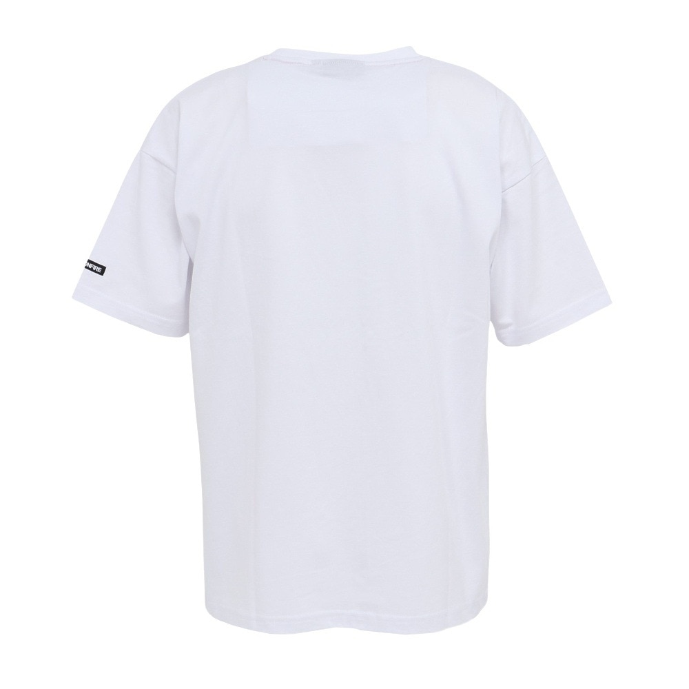 ボンファイア（Bonfire）（メンズ）Wild boar 半袖Tシャツ 50BNF5SCD2374 WHT