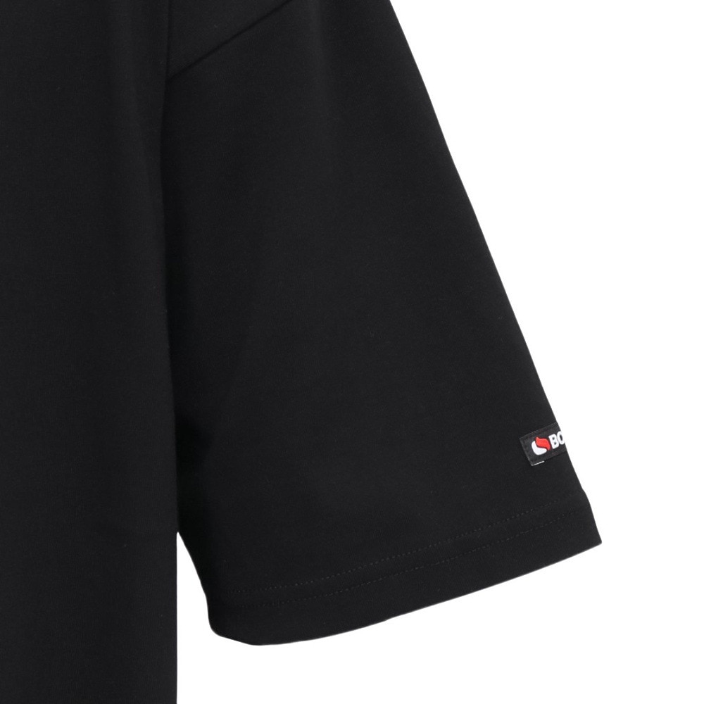 ボンファイア（Bonfire）（メンズ）半袖Tシャツ Mount range 50BNF5SCD2375 BLK ブラック
