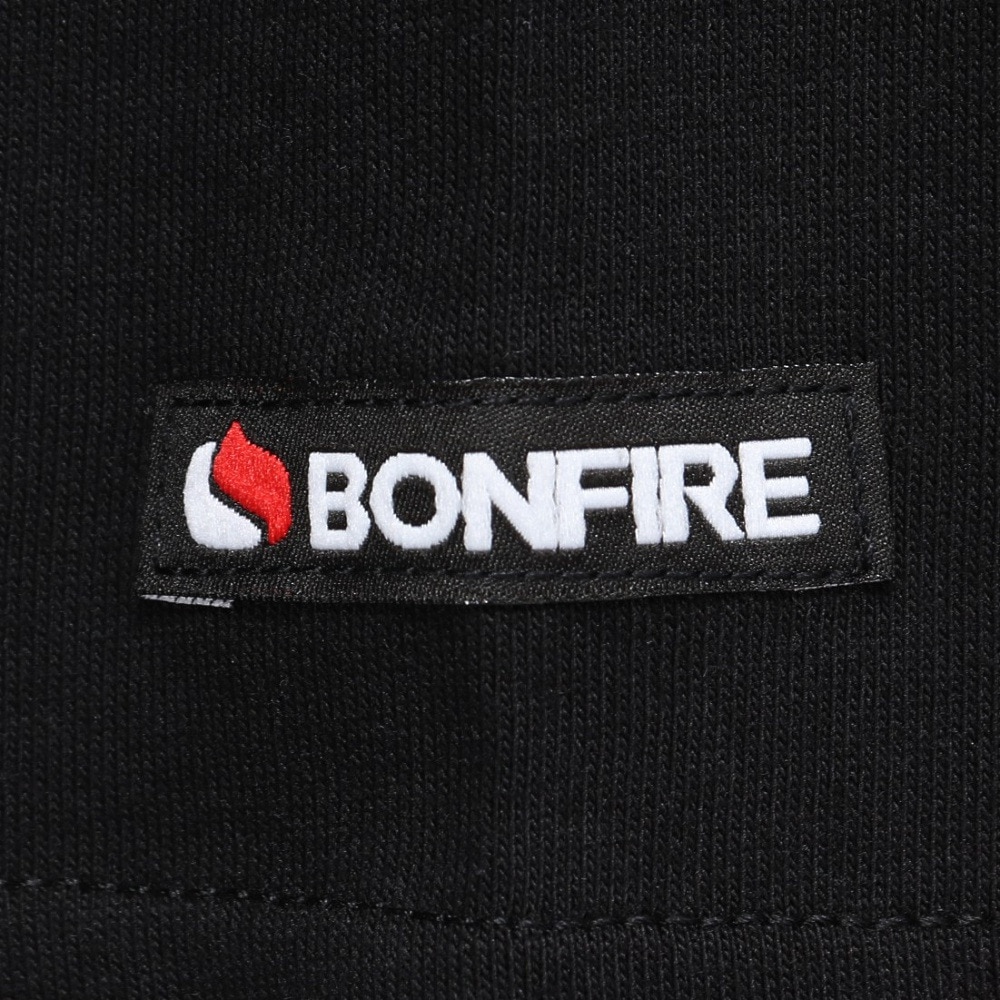 ボンファイア（Bonfire）（メンズ）半袖Tシャツ Mount range 50BNF5SCD2375 BLK ブラック