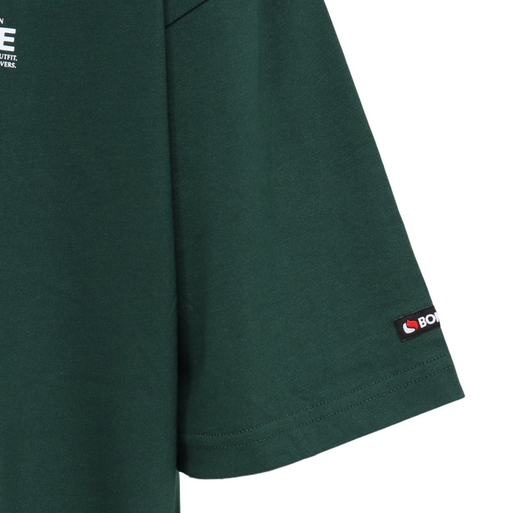 ボンファイア（Bonfire）（メンズ）Mount range 半袖Tシャツ 50BNF5SCD2375 DGRN