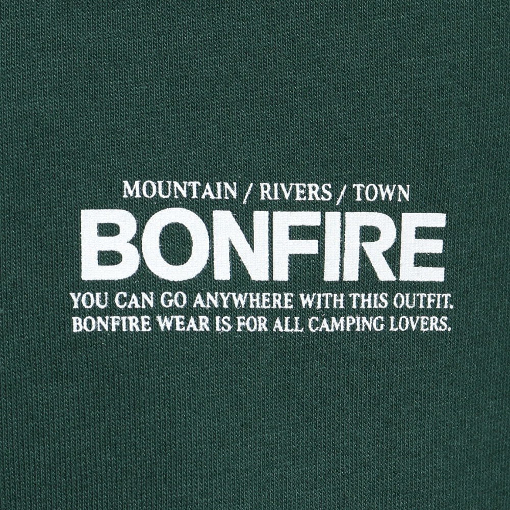 ボンファイア（Bonfire）（メンズ）Mount range 半袖Tシャツ 50BNF5SCD2375 DGRN