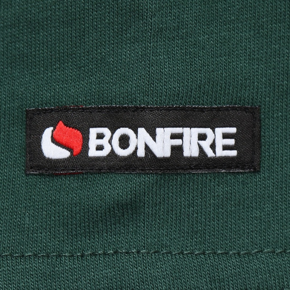 ボンファイア（Bonfire）（メンズ）Mount range 半袖Tシャツ 50BNF5SCD2375 DGRN