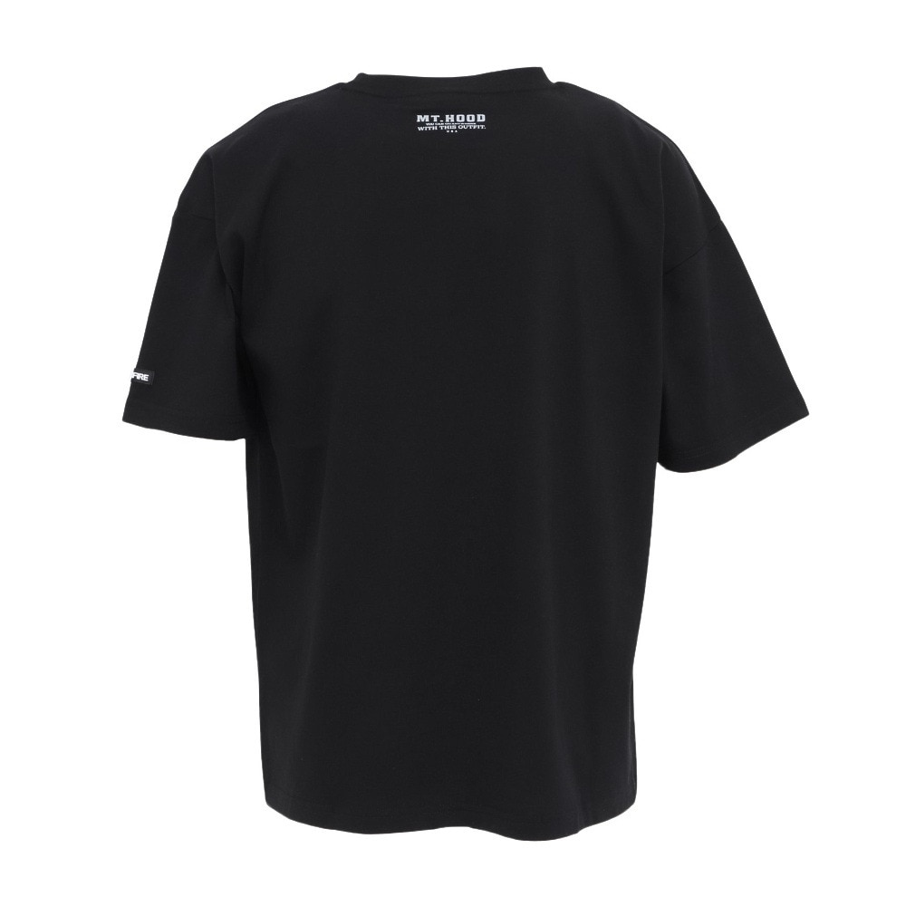ボンファイア（Bonfire）（メンズ）半袖Tシャツ Oregon Forest 50BNF5SCD2376 BLK ブラック