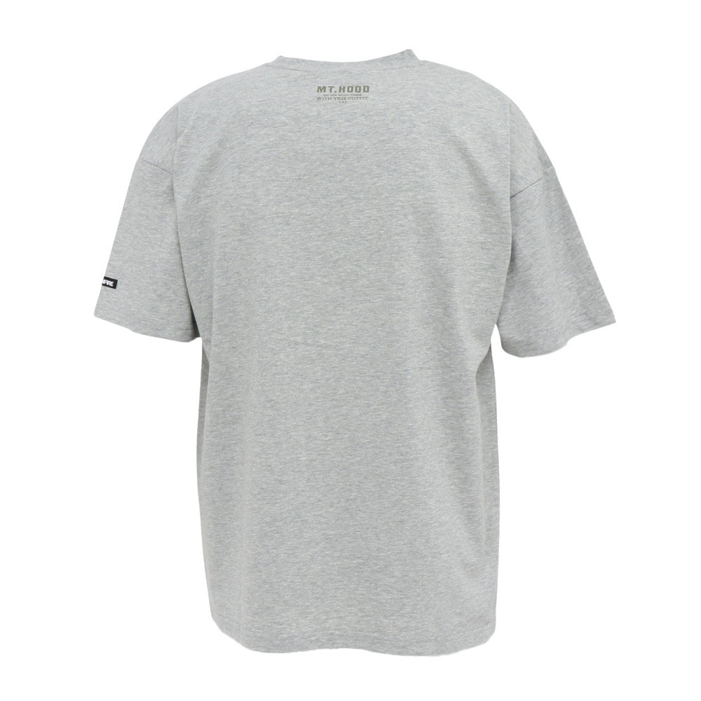 ボンファイア（Bonfire）（メンズ）Oregon Forest 半袖Tシャツ 50BNF5SCD2376 GRY