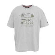 (メンズ)Oregon Forest 半袖Tシャツ 50BNF5SCD2376 GRY