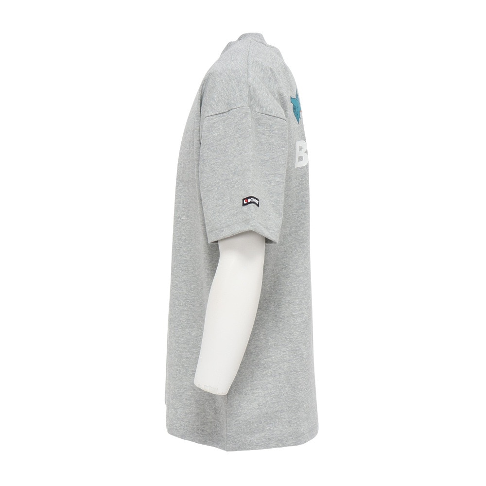 ボンファイア（Bonfire）（メンズ）半袖Tシャツ Kingfisher 50BNF5SCD2377 GRY グレー