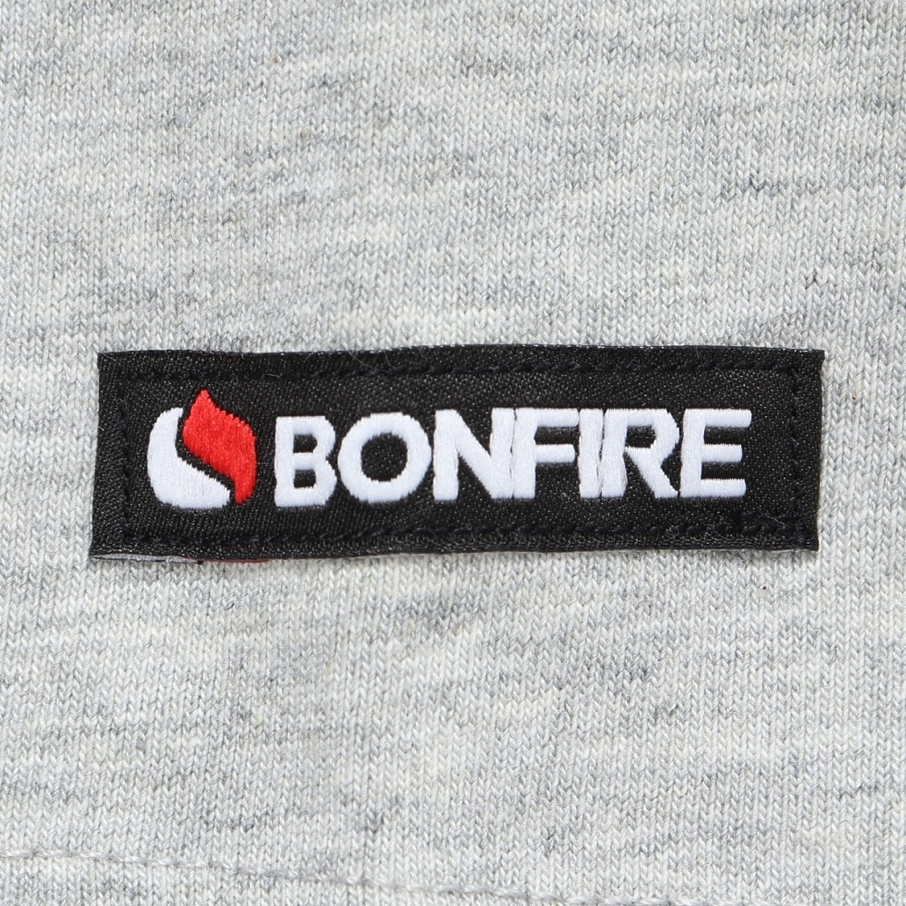 ボンファイア（Bonfire）（メンズ）半袖Tシャツ Kingfisher 50BNF5SCD2377 GRY グレー