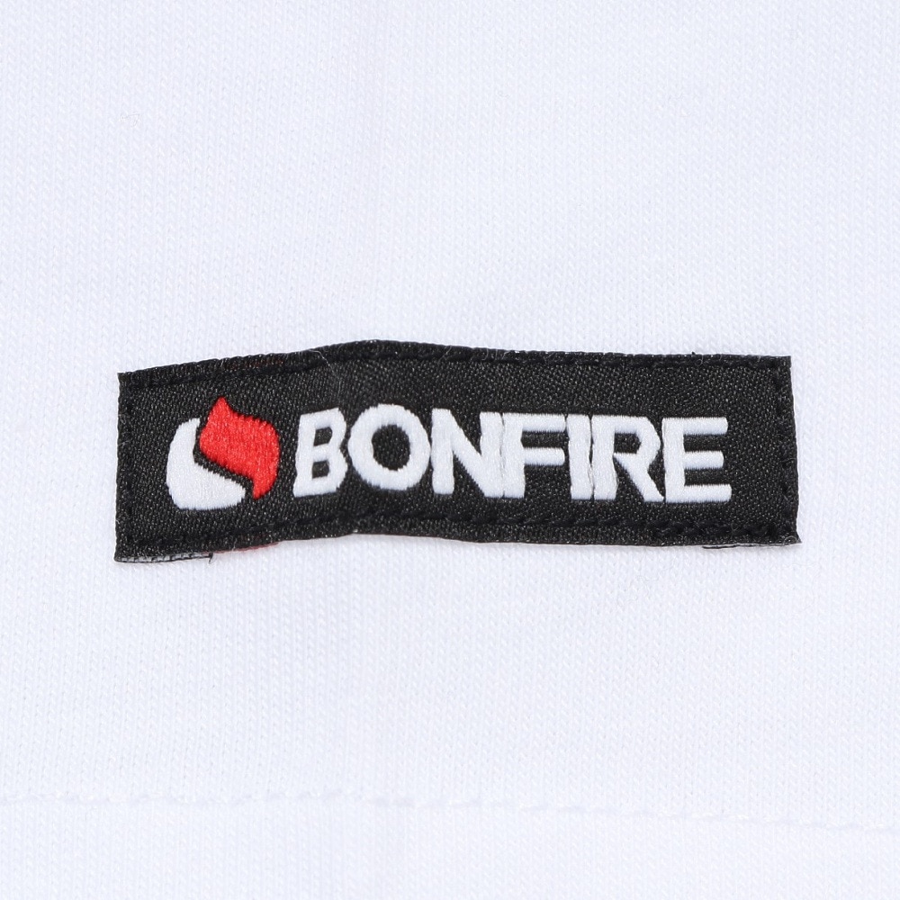 ボンファイア（Bonfire）（メンズ）Kingfisher 半袖Tシャツ 50BNF5SCD2377 WHT