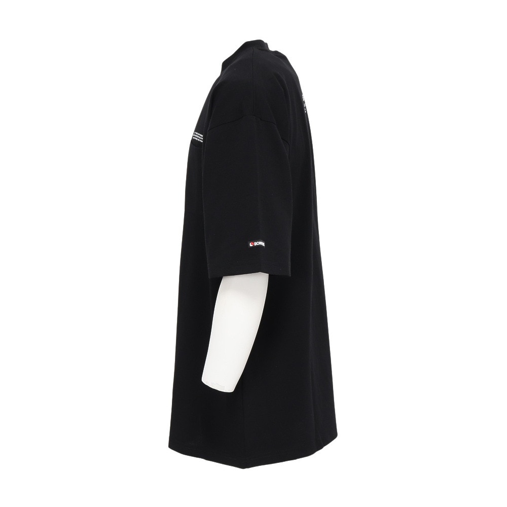 ボンファイア（Bonfire）（メンズ）Big valley 半袖Tシャツ 50BNF5SCD2378 BLK