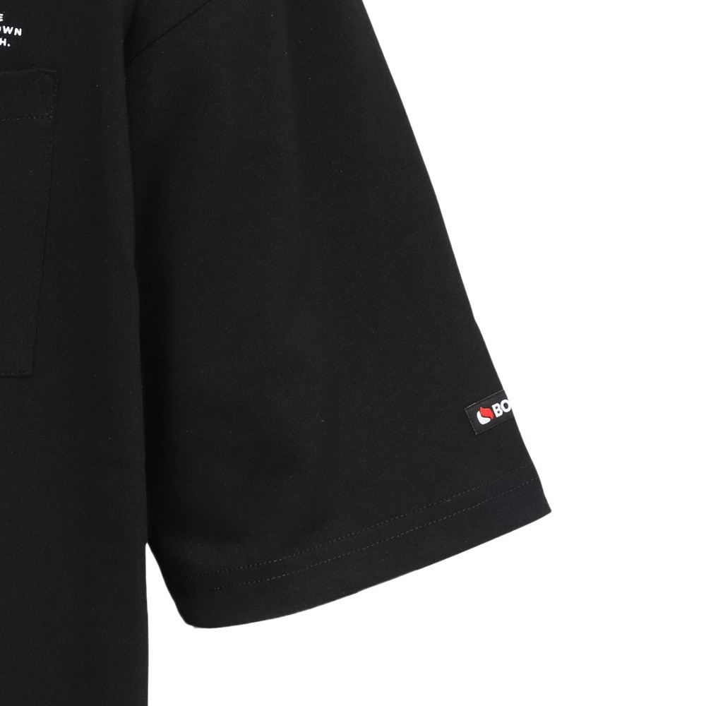 ボンファイア（Bonfire）（メンズ）Big valley 半袖Tシャツ 50BNF5SCD2378 BLK