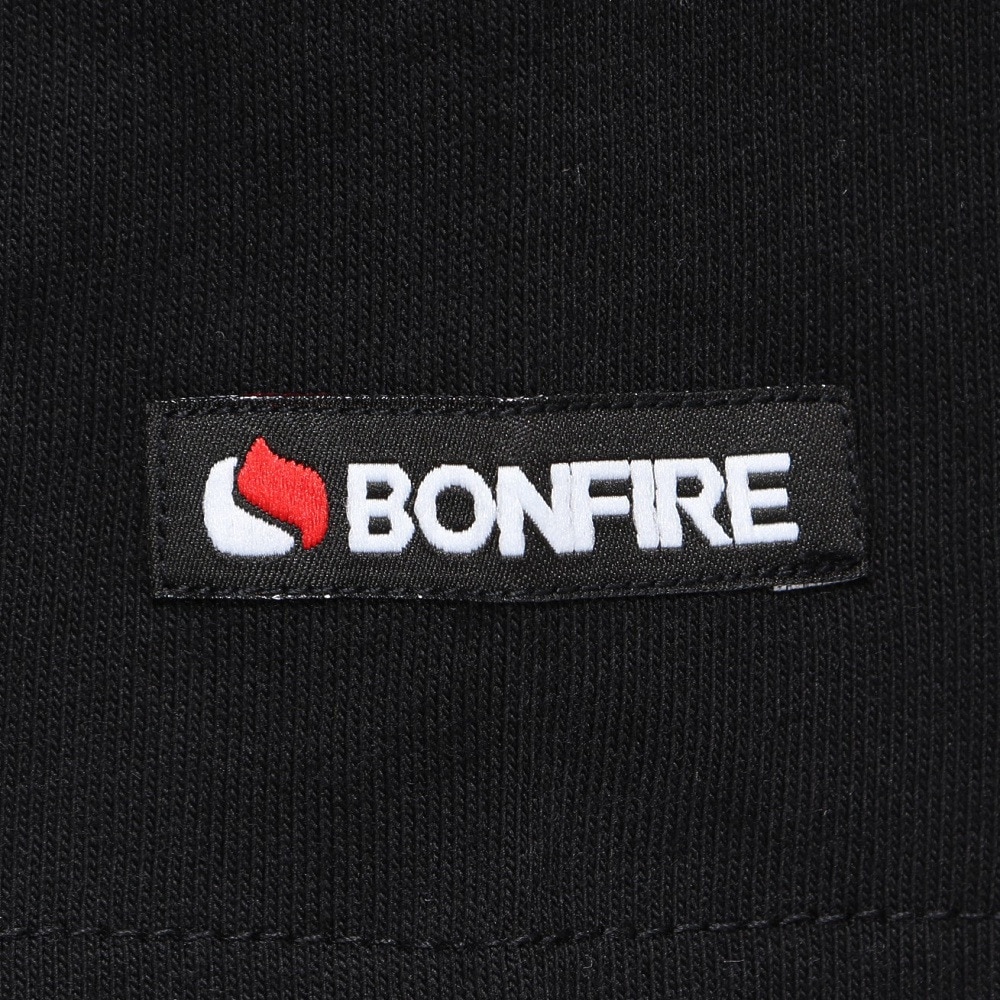 ボンファイア（Bonfire）（メンズ）Big valley 半袖Tシャツ 50BNF5SCD2378 BLK