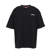(メンズ)Big valley 半袖Tシャツ 50BNF5SCD2378 BLK