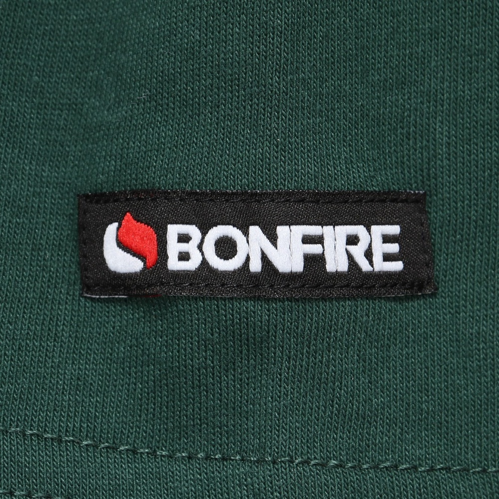 ボンファイア（Bonfire）（メンズ）半袖Tシャツ Big valley 50BNF5SCD2378 DGRN ダークグリーン
