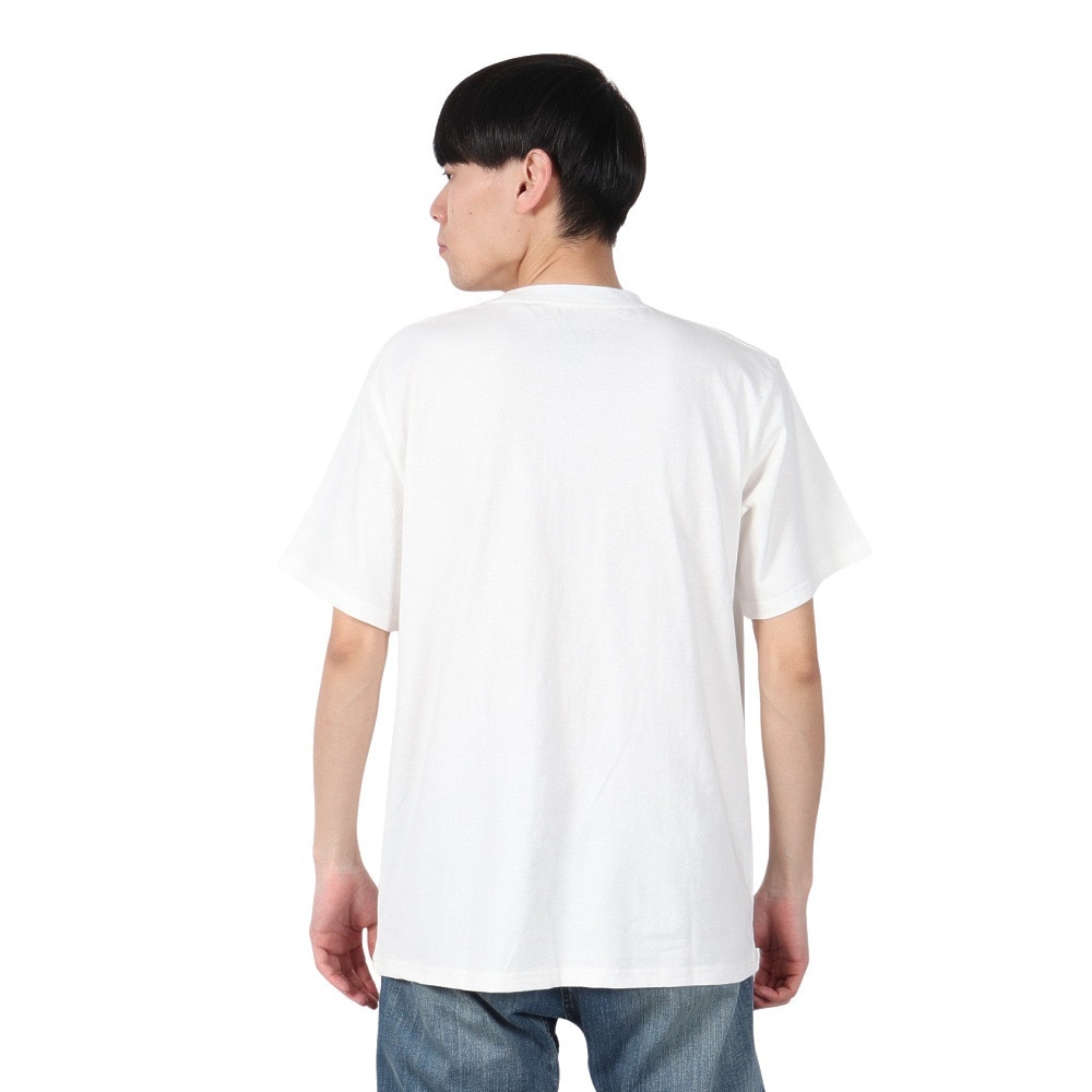 ゴースローキャラバン（GOSLOWCARAVAN）（メンズ）餃子クマ Tシャツ 341913 WHT