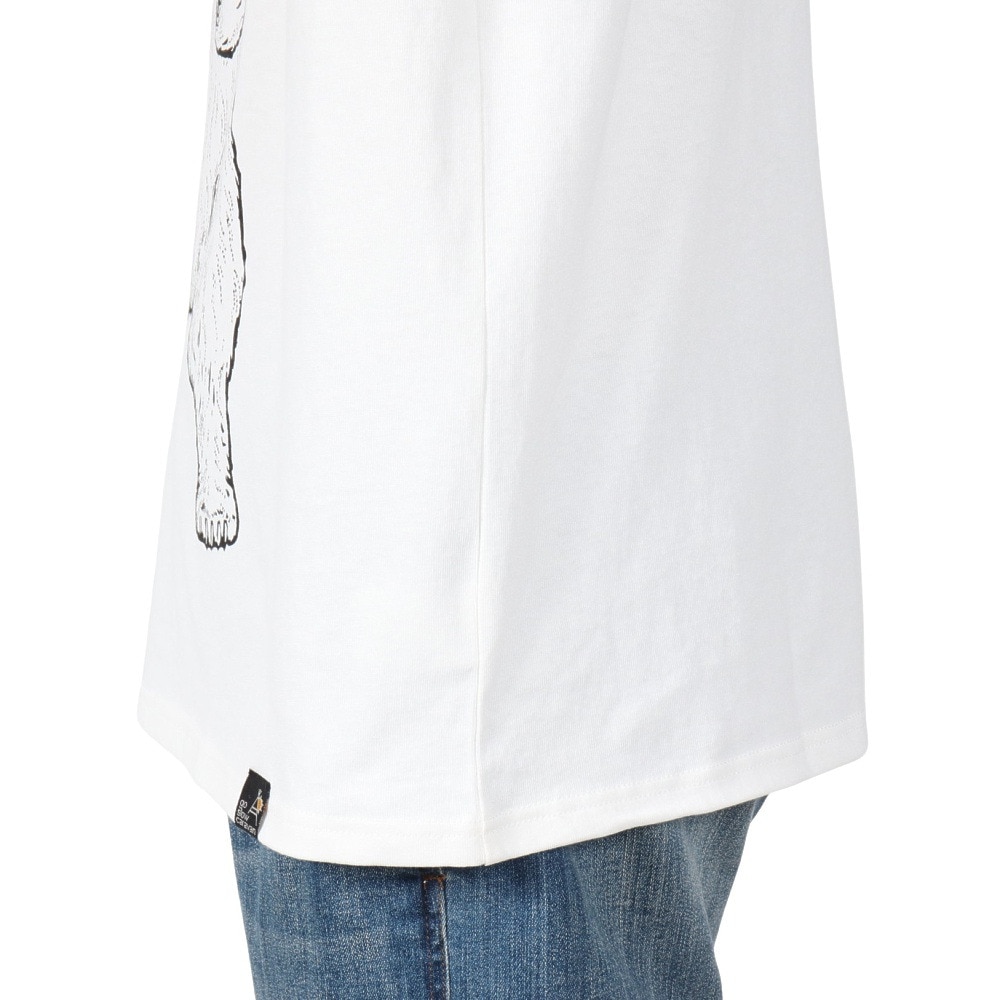 ゴースローキャラバン（GOSLOWCARAVAN）（メンズ）餃子クマ Tシャツ 341913 WHT