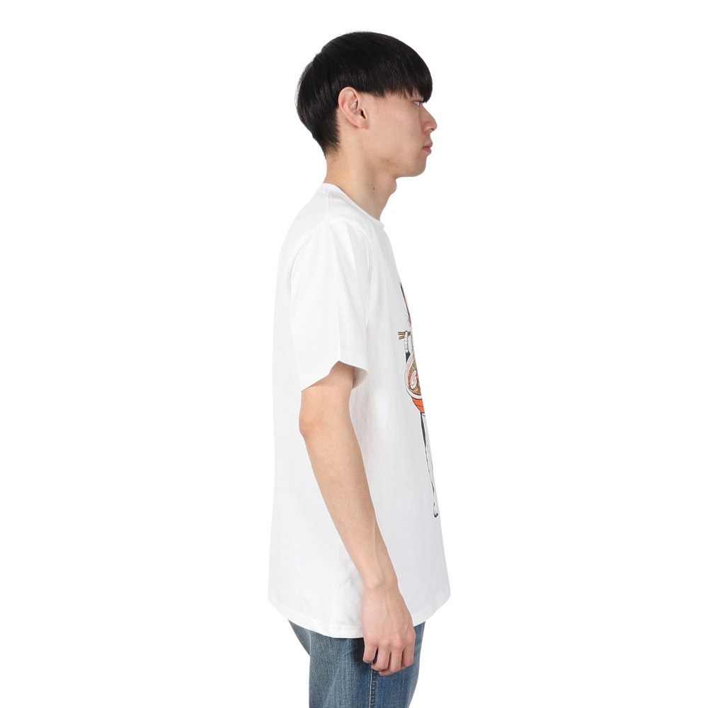 ゴースローキャラバン（GOSLOWCARAVAN）（メンズ）中華そば猫 Tシャツ 341914 WHT