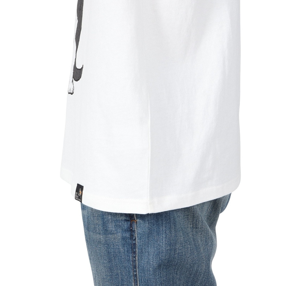 ゴースローキャラバン（GOSLOWCARAVAN）（メンズ）中華そば猫 Tシャツ 341914 WHT