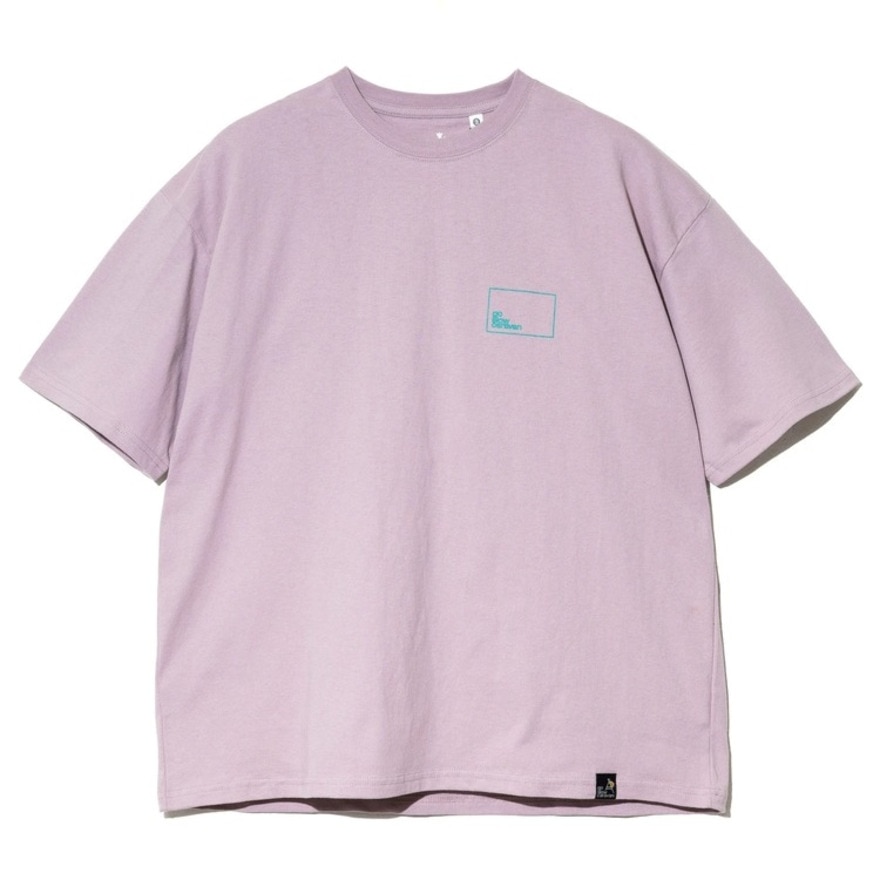 ゴースローキャラバン（GOSLOWCARAVAN）（メンズ）スクエアロゴゆったりTシャツ 341915B LVD