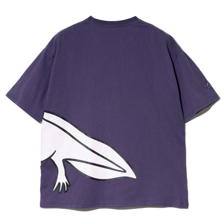 ゴースローキャラバン（GOSLOWCARAVAN）（メンズ）ウーパールーパーゆったりTシャツ 341916 VLT