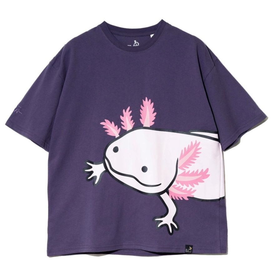 ゴースローキャラバン（GOSLOWCARAVAN）（メンズ）ウーパールーパーゆったりTシャツ 341916 VLT