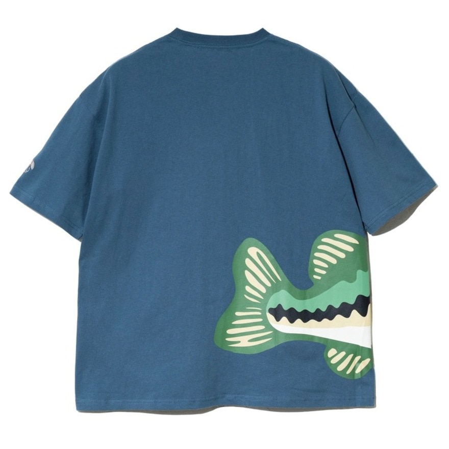 ゴースローキャラバン（GOSLOWCARAVAN）（メンズ）ブラックバスTシャツ 341917 BLU